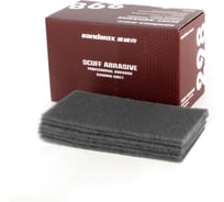 Лист шлифовальный на нетканой основе Premium Scuff 3 шт, 115x230 мм, P1500, ультратонкий, серый SANDWOX 298.11.23.1500.3