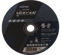 Круг отрезной по нержавейке/металлу NV 41 (180x1.6x22.23 мм; 80 м/сек) Norton 66252925435