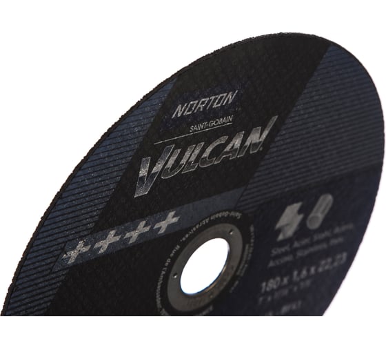 Круг отрезной по нержавейке/металлу NV 41 (180x1.6x22.23 мм; 80 м/сек) Norton 66252925435