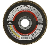 Круг лепестковый FlapLine ZR, 125 мм, P60, угловой ABRAFORM AF-FL-ZR-KLT2-60
