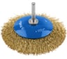 Щетка коническая (100 мм; 0.3 мм витая латунированная стальная проволока) для дрели ЗУБР 35233-100_z02