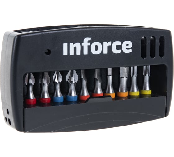 Набор бит с держателем 11 предметов Inforce 11-01-285