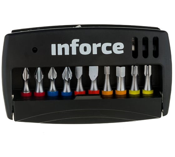 Набор бит с держателем 11 предметов Inforce 11-01-285