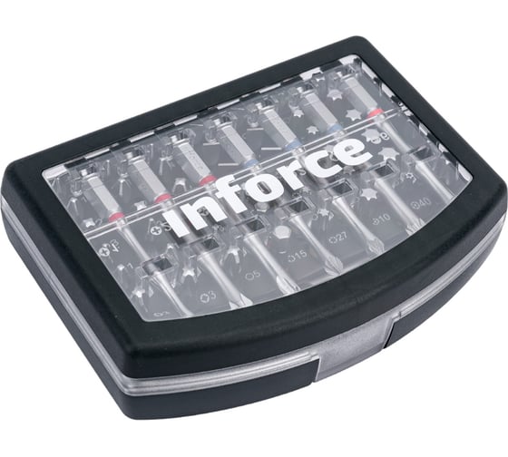 Набор бит с держателем 56 предметов Inforce 11-01-288