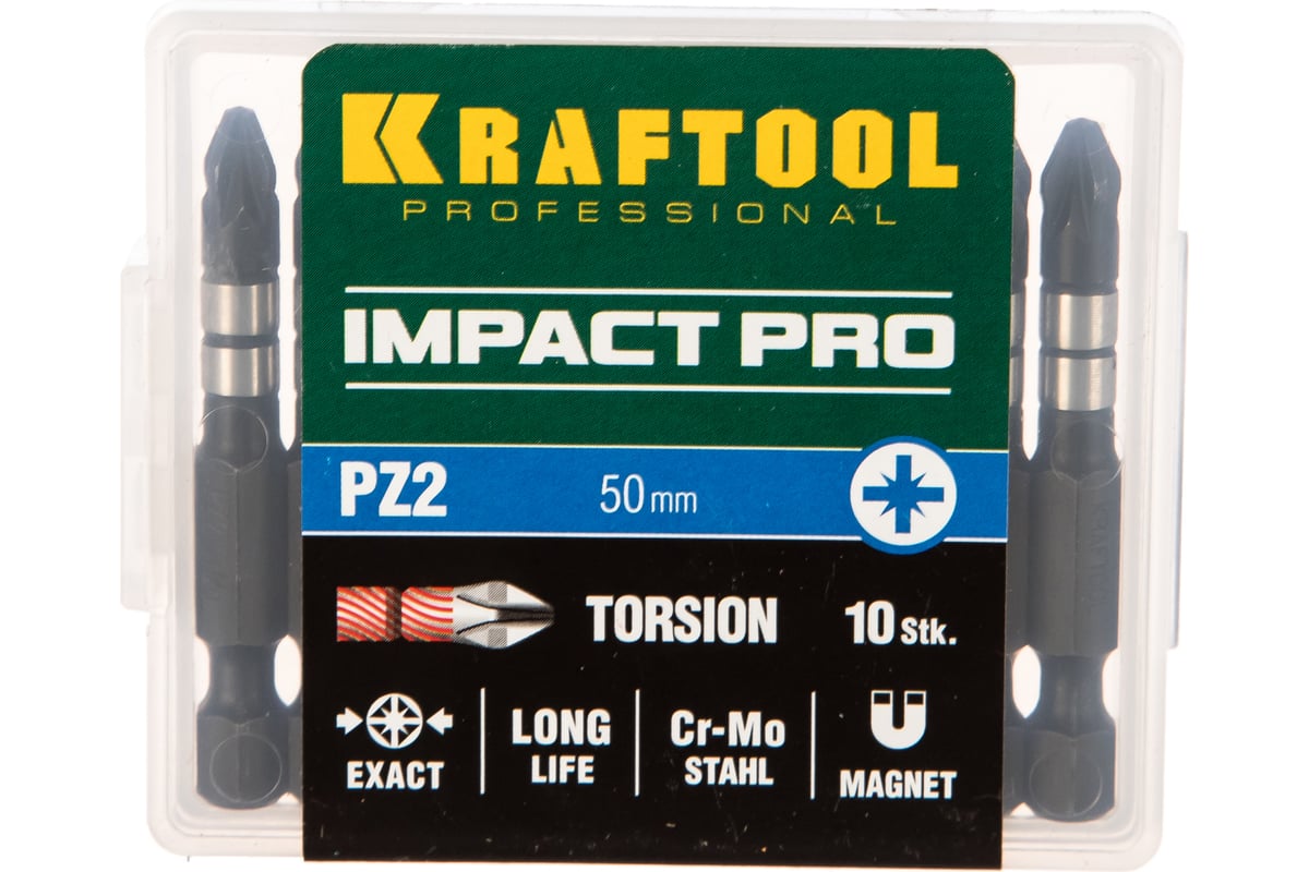 Набор отверток kraftool impact. Биты Impact Pro pz2 50 мм 10 шт Kraftool 26193-2-50-s10. Kraftool Impact. Крафтул биты Импакт. Адаптер Impact Pro для бит e 1/4" Kraftool 26801-60.