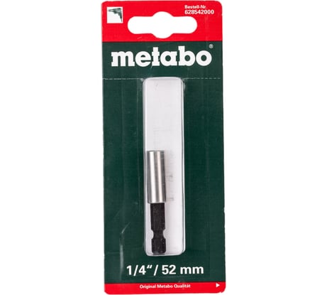 Держатель бит с постоянным магнитом (52 мм; 1/4") METABO 628542000
