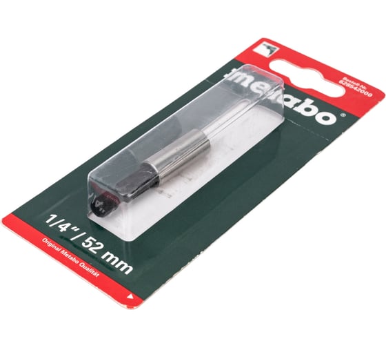 Держатель бит с постоянным магнитом (52 мм; 1/4") METABO 628542000