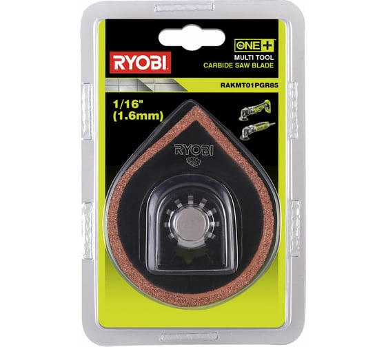 Полотно для многофункционального инструмента с абразивным зерном RAKMT01PGR85 Ryobi 5132003926