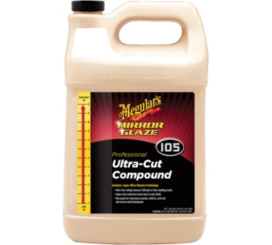 Паста абразивная для сверх быстрой полировки Ultra Cut Compound, 3.78 л meguiar's M10501