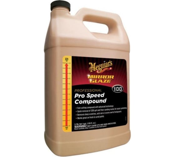 Полироль Pro Speed Compound, 3.78 л meguiar's M10001 1