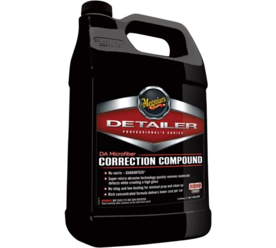 Корректирующий состав DA Microfiber Correction Compound, 3.78 л meguiar's D30001