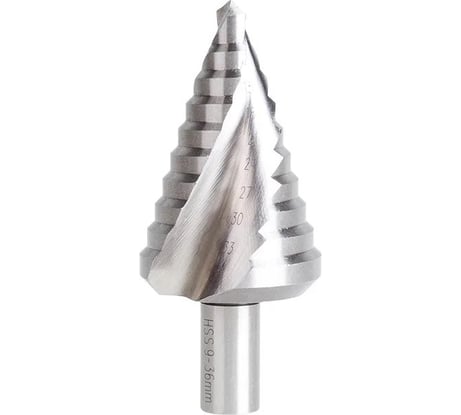 Сверло ступенчатое ТИТАН, 9-36 мм REXANT 12-6614