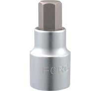 Головка бита 1/2", 6 гранная, 10 мм, L=40 мм FORCE 34410