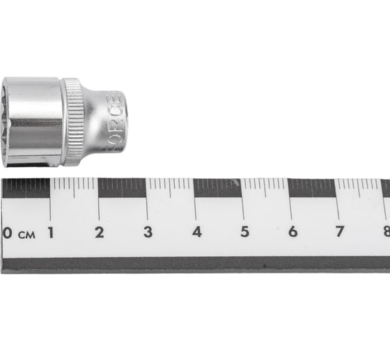 Головка 1/4", 12 гранная, 14 мм, 25 мм FORCE 52914