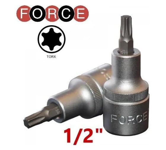 Головка-бита 1/2", Т25, 55 мм FORCE 34605525