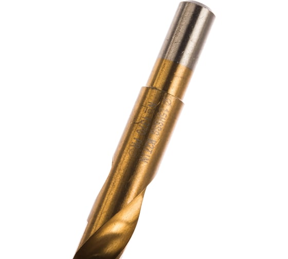 Сверло по металлу с расточ. хв. Профоснастка 15/13 мм HSS M2 TIN/118 DIN 338, 1 шт., №1370 30201370