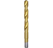 Сверло по металлу с расточ. хв. Профоснастка 17,5/13 мм HSS M2 TIN/118 DIN 338, 1 шт., №1395 30201395