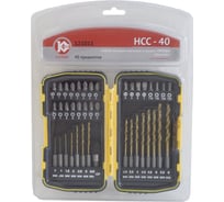Набор насадок сменных и сверел 40 шт. "Профи НСС-40" Калибр 00000051952