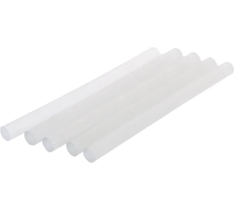 Клеевые стержни (d=11,3 мм, L=100 мм, прозрачные, светящиеся, 12 шт.) Rexant 09-1260