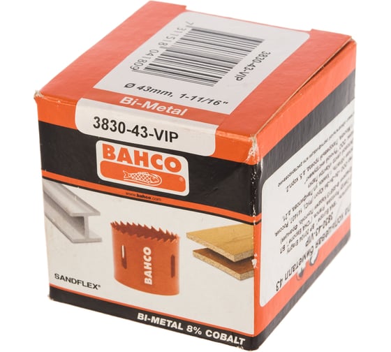 Пила кольцевая биметаллическая (43 мм) Bahco 3830-43-VIP