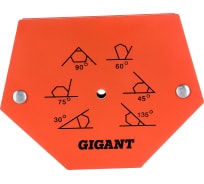 Угольник магнитный шестиугольник 50LBS Gigant G-0516