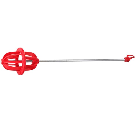 Миксер пластмассовый, ЗУБР Глобус для красок, 70x100x400мм 06006-70-40