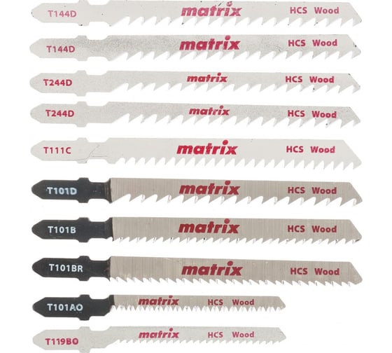 Набор полотен по дереву, 10 шт, T-SET1007 MATRIX 78249