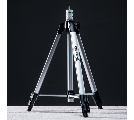 Штатив для лазерного уровня 1100 мм, адаптер 5/8"-1/4" MATRIX 35089