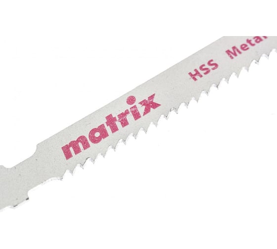Полотна для электролобзика  по металлу, 76х50 мм, 2 мм, 3 шт. MATRIX 78229