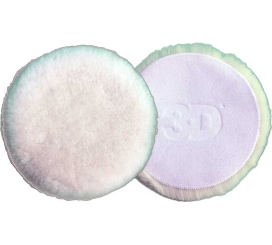 Шерстяной полировальный круг Pad White Lambs Wool Premium K-WW6 152 мм 3D 020669 1