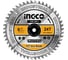 Диск пильный TCT 165х16/20 мм INGCO TSB116511 1