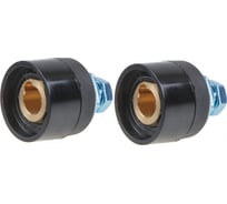 Панельная розетка 70-95 мм, 2 шт, класс А энаргит П70-95-2-А