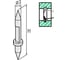 Щуп H=20mm; 30°, 2-стороний конический MITUTOYO 12AAM095 1