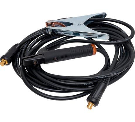 Комплект сварочных кабелей "basic", 5+5 метров, 1x25, вилка 35-50 энаргит КС125-55-3550-Basic