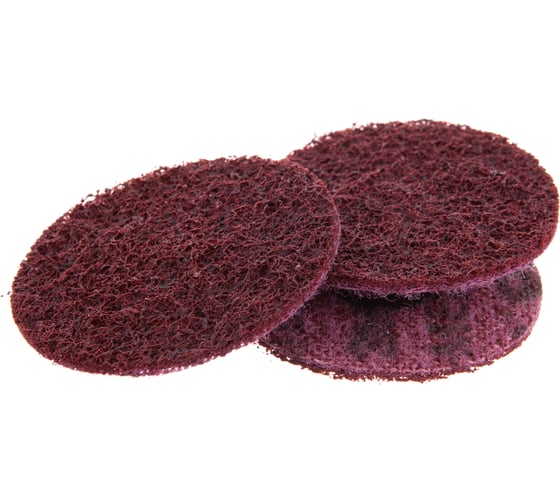 Круг 75 мм, 3 шт.  № 05531 Scotch-Brite Roloc SC-DR A MED 3М 7000000755