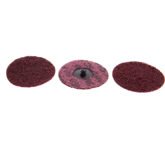 Круг 75 мм, 3 шт.  № 05531 Scotch-Brite Roloc SC-DR A MED 3М 7000000755