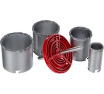 Набор коронок с твердосплавным зерном Мастер 4 шт. ПРАКТИКА 910-270