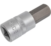 Бита-насадка 6-гранная, L=50 мм, 12 мм FORCE 33405012