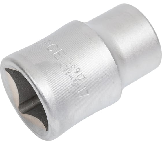 Головка 3/4", 12 гранная, 17 мм FORCE 56917 1