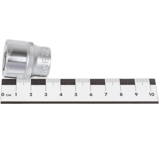 Головка 3/8", 6 гранная, 19 мм FORCE 53519