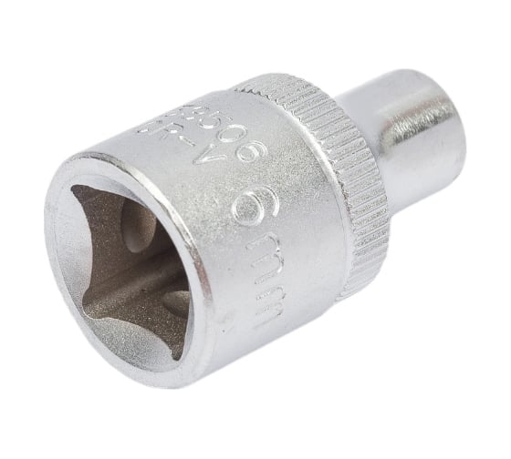 Головка 3/8", 6 гранная, 6 мм FORCE 53506