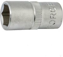 Головка 3/8", 6 гранная 6 мм, L=63 мм, FORCE 5356306