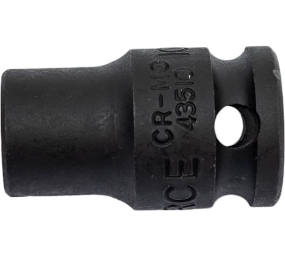 Головка 3/8",6-гранная, ударная, 10 мм FORCE 43510 1