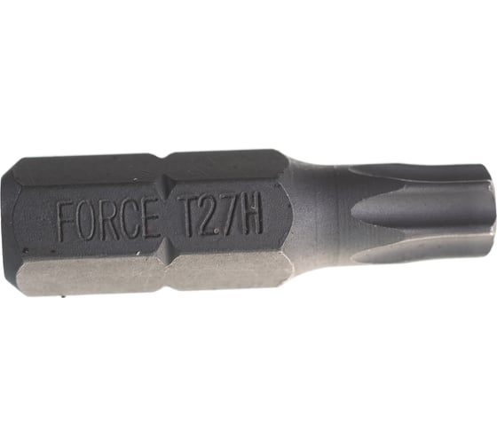 Бита Т27H с отверстием, 25 мм FORCE 1272527