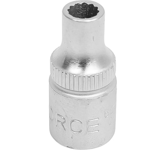 Головка 1/2", 12 гранная, 4.5 мм FORCE 529045 1