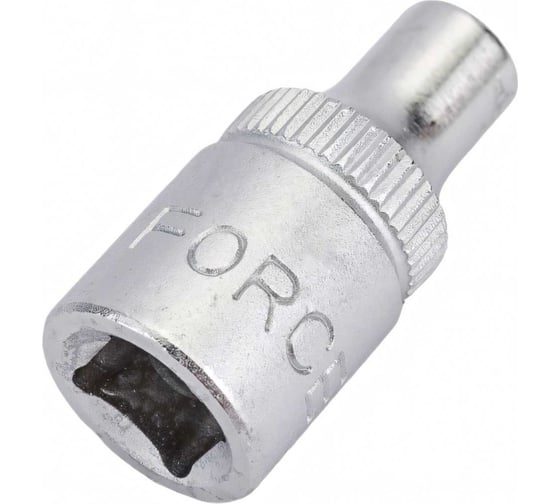 Головка 1/4", 12 гранная, 4 мм FORCE 52904