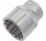 Головка 3/8", 12 гранная, 19 мм FORCE 53919 4