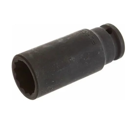 Головка 1/2", 12-гранная, ударная, L=85 мм, 27 мм FORCE 4488527