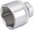 Головка 3/8", 6 гранная, 24 мм FORCE 53524 1