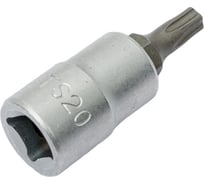 Головка-бита 1/4", 5-ти лучевая с отверстием, TS20, L=32 мм FORCE 32F3220